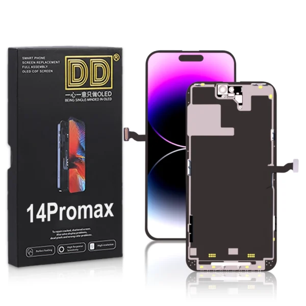 Soft OLED iPhone 14 Pro Max Display and Touch Screen Digitizer Assembly - Image 1