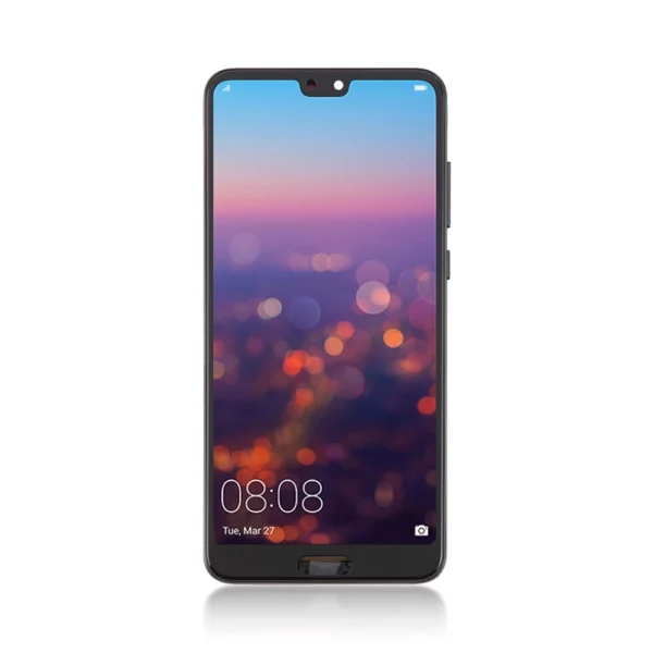Replacement OLED LCD Screen Display Touch and Digitizer Assembly for Huawei P20 Pro Black - With Frame - Image 2