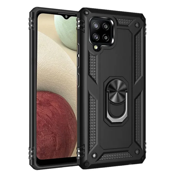 14B Slim Shockproof Ring Armor Stand Phone Case for Samsung Galaxy A22 4G 5G A225F A226B