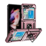 Slim Shockproof Ring Armor Stand Phone Case for Samsung Galaxy Z Flip 6 (F741B) - 3