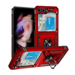 Slim Shockproof Ring Armor Stand Phone Case for Samsung Galaxy Z Flip 6 (F741B) - 4