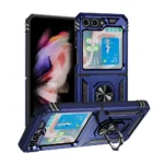 Slim Shockproof Ring Armor Stand Phone Case for Samsung Galaxy Z Flip 6 (F741B) - 5