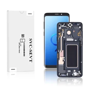151A Genuine LCD Screen For Samsung Galaxy S9 Plus G965F With Frame Midnight Black