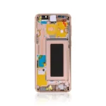 155B Genuine LCD Screen For Samsung Galaxy S9 G960F With Frame Sunrise Gold