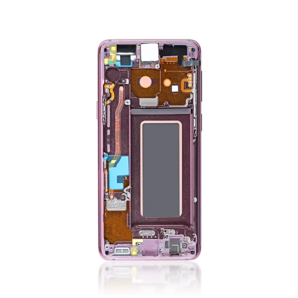 156B Genuine LCD Screen For Samsung Galaxy S9 G960F With Frame Purple