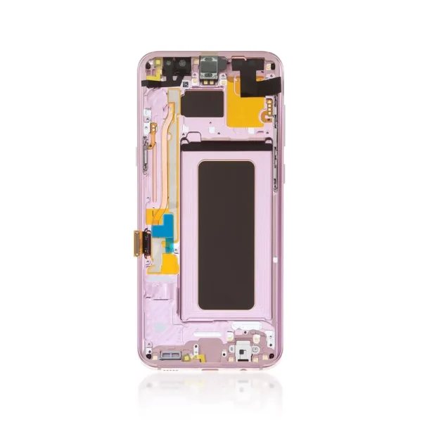 159B Genuine LCD Screen For Samsung Galaxy S8 Plus G955F With Frame Rose Pink