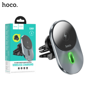 HOCO CA91 Magic Magnetic Wireless Fast Charging Car Holder