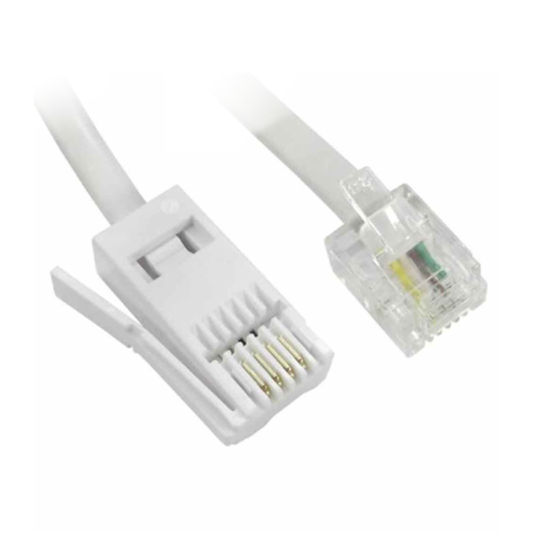 RJ11 Telephone To Modem Cable