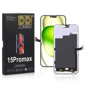 15A Soft OLED iPhone 15 Pro Max Display and Touch Screen Digitizer Assembly