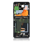 15C-OLED-LCD-Screen-For-Samsung-Galaxy-S20-Ultra-5G-G986-Silver-With-Frame