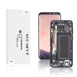 161A Genuine LCD Screen For Samsung Galaxy S8 Plus G955 With Frame Midnight Black
