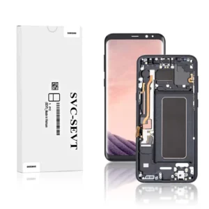 161A Genuine LCD Screen For Samsung Galaxy S8 Plus G955 With Frame Midnight Black