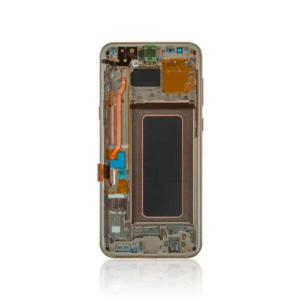 162B Genuine LCD Screen For Samsung Galaxy S8 Plus G955 With Frame Maple Gold