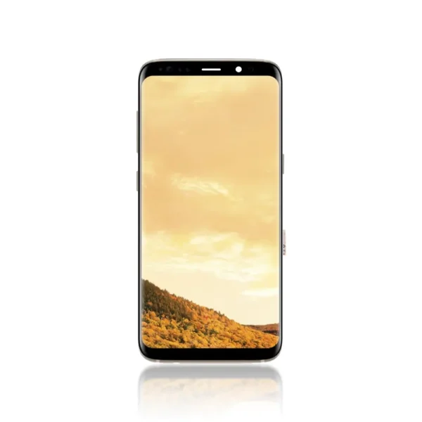 162C Genuine LCD Screen For Samsung Galaxy S8 Plus G955 With Frame Maple Gold