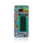 163B Genuine LCD Screen For Samsung Galaxy S8 Plus G955 With Frame Coral Blue