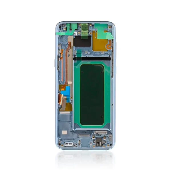163B Genuine LCD Screen For Samsung Galaxy S8 Plus G955 With Frame Coral Blue