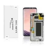 164A Genuine LCD Screen For Samsung Galaxy S8 Plus G955 With Frame Arctic Silver