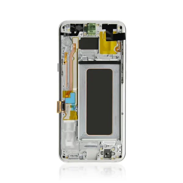164B Genuine LCD Screen For Samsung Galaxy S8 Plus G955 With Frame Arctic Silver