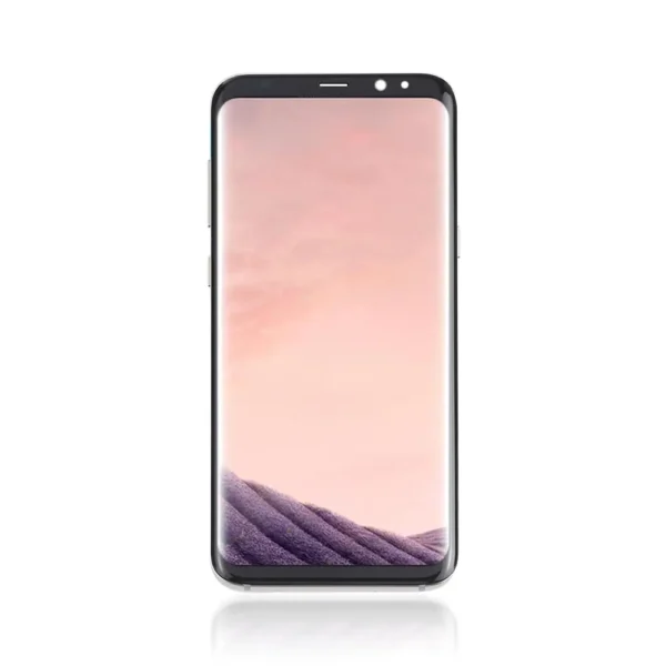 164C Genuine LCD Screen For Samsung Galaxy S8 Plus G955 With Frame Arctic Silver