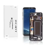165A Genuine LCD Screen For Samsung Galaxy S8 G950F With Frame Black