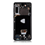 16C OLED LCD Screen For Samsung Galaxy S21 Plus (G996) Black - With Frame