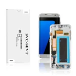 175A Genuine LCD Screen For Samsung Galaxy S7 Edge G935F With Frame Silver