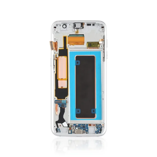 175B Genuine LCD Screen For Samsung Galaxy S7 Edge G935F With Frame Silver