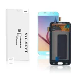 179A Genuine LCD Screen For Samsung Galaxy S6 G920F No Frame Blue Topaz