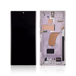 Replacement OLED LCD Screen For Samsung Galaxy S23 Ultra (S918) Purple - With Frame