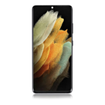 17B OLED LCD Screen For Samsung Galaxy S21 Ultra 5G (G998) Black - With Frame