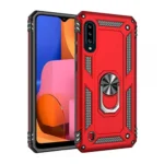 17B Slim Shockproof Ring Armor Stand Phone Case for Samsung Galaxy A20s A207F