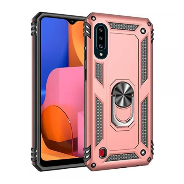 17C Slim Shockproof Ring Armor Stand Phone Case for Samsung Galaxy A20s A207F