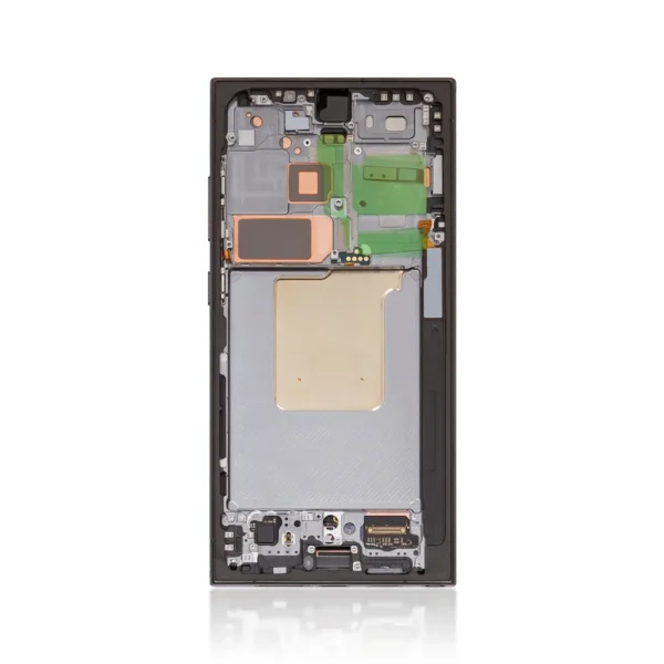 180B Genuine LCD Screen For Samsung Galaxy S24 Ultra S928B With Frame Titanium Black
