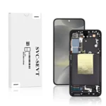 Genuine LCD Screen For Samsung Galaxy S24 S921B With Frame Black