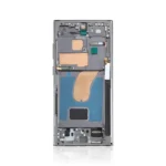 186B Genuine LCD Screen For Samsung Galaxy S23 Ultra S918B With Frame Green