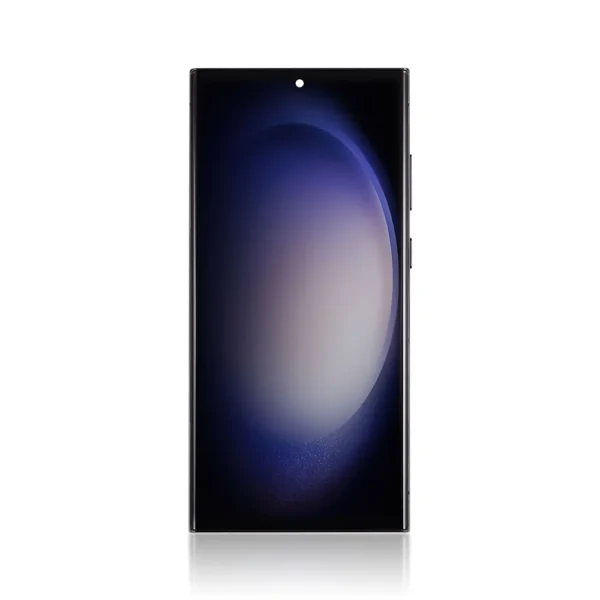 Genuine LCD Screen For Samsung Galaxy S23 Ultra S918B With Frame Black