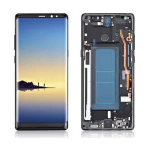 Replacement OLED LCD Screen For Samsung Galaxy Note 8 (N950) Black - With Frame