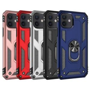 Slim Shockproof Ring Armor Case For iPhone 12 Mini