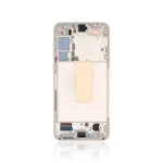 Genuine LCD Screen For Samsung Galaxy S23 Plus S916B With Frame Cream