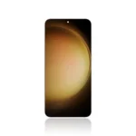 Genuine LCD Screen For Samsung Galaxy S23 Plus S916B With Frame Cream