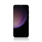 Genuine LCD Screen For Samsung Galaxy S23 Plus S916B With Frame Black