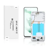 Genuine LCD Screen For Samsung Galaxy S22 Plus 5G S906B With Frame White