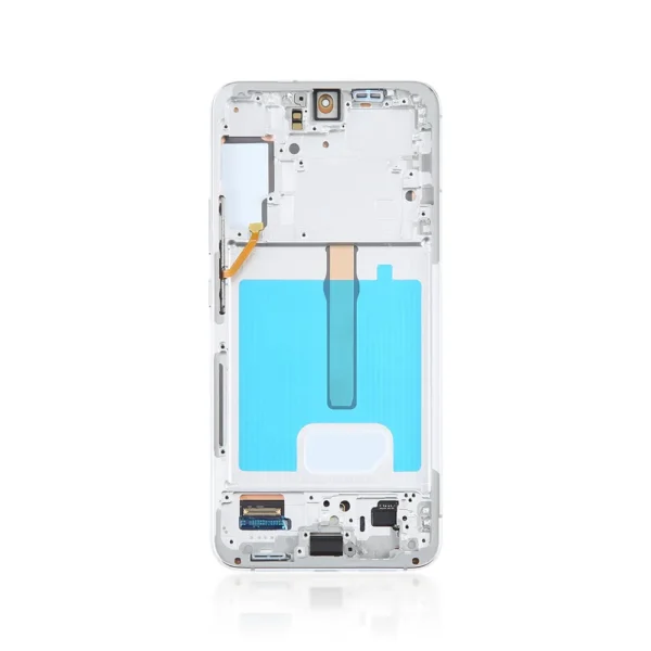 Genuine LCD Screen For Samsung Galaxy S22 Plus 5G S906B With Frame White