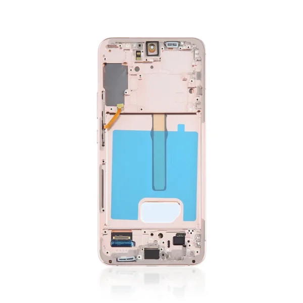 Genuine LCD Screen For Samsung Galaxy S22 Plus 5G S906B With Frame Pink Gold
