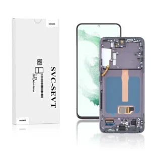 Genuine LCD Screen For Samsung Galaxy S22 Plus 5G S906B With Frame Black