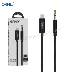 ANG E109 Audio Cable - 3.5MM AUX TO USB C