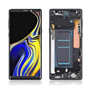 Replacement OLED LCD Screen For Samsung Galaxy Note 9 (N960) Black - With Frame