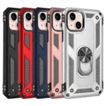 Slim Shockproof Ring Armor Case For iPhone 14