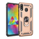 19D Slim Shockproof Ring Armor Stand Phone Case for Samsung Galaxy A20E A202F