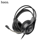 HOCO W106 Tiger Gaming Wired Headset - Black - Image 2